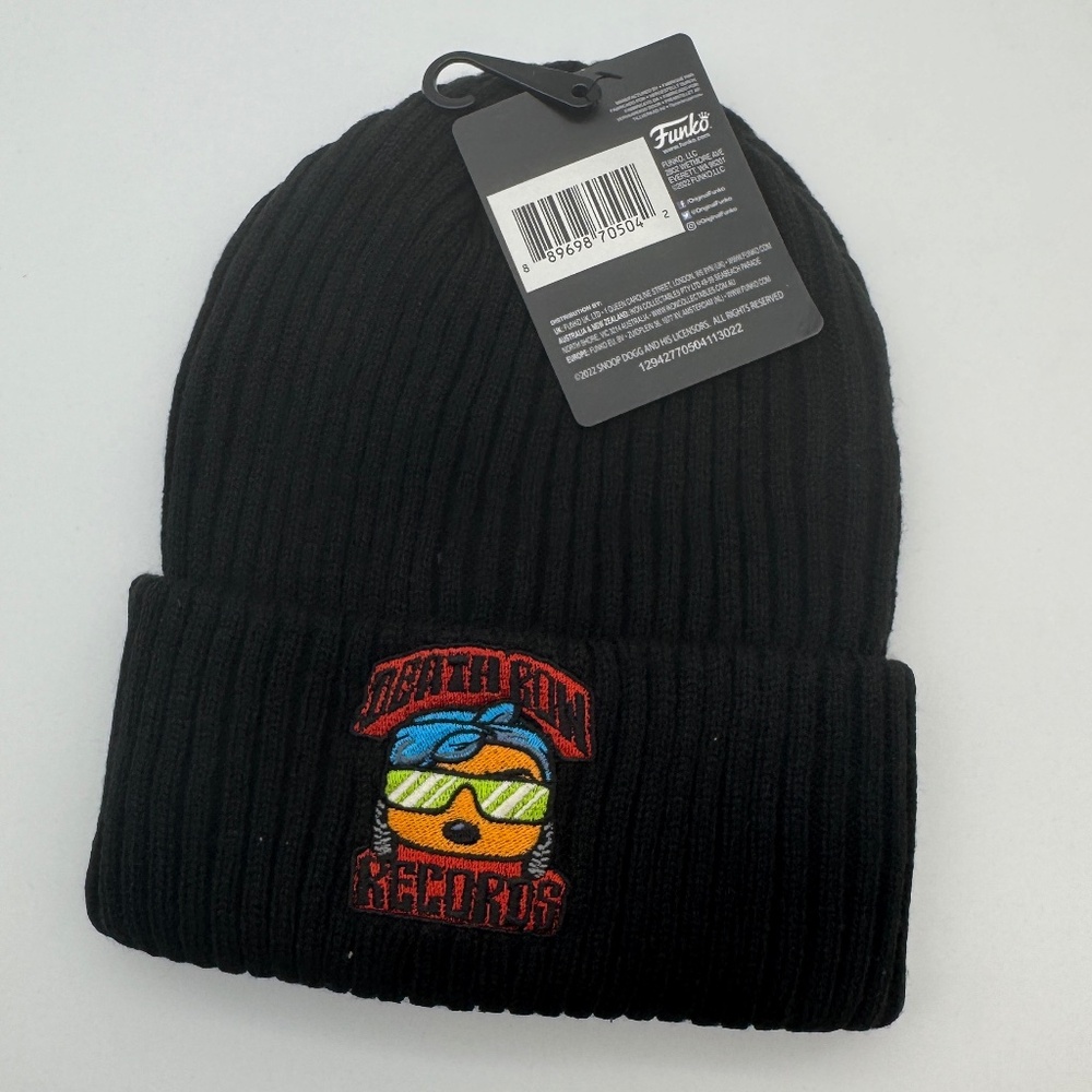 NEW Snoop Dogg Beanie Funko Death Row Records